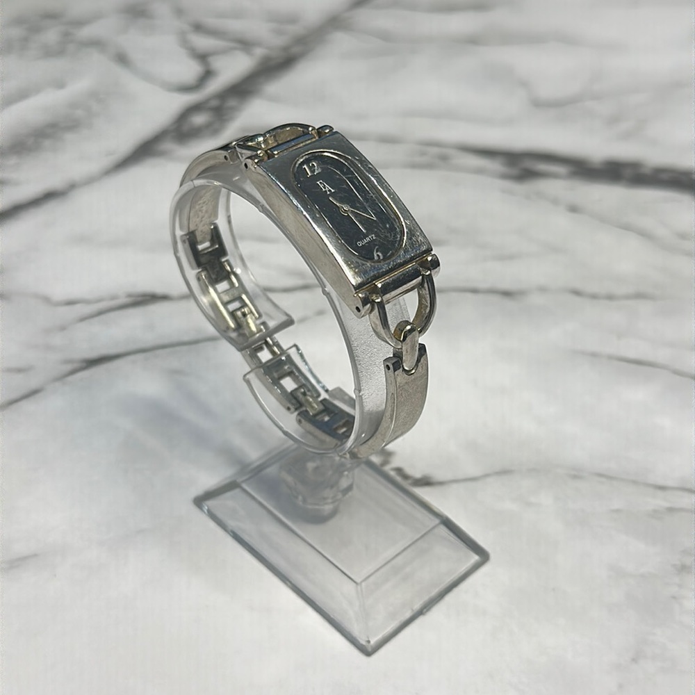 Vintage Etienne Agner Silver Womens Wristwatch